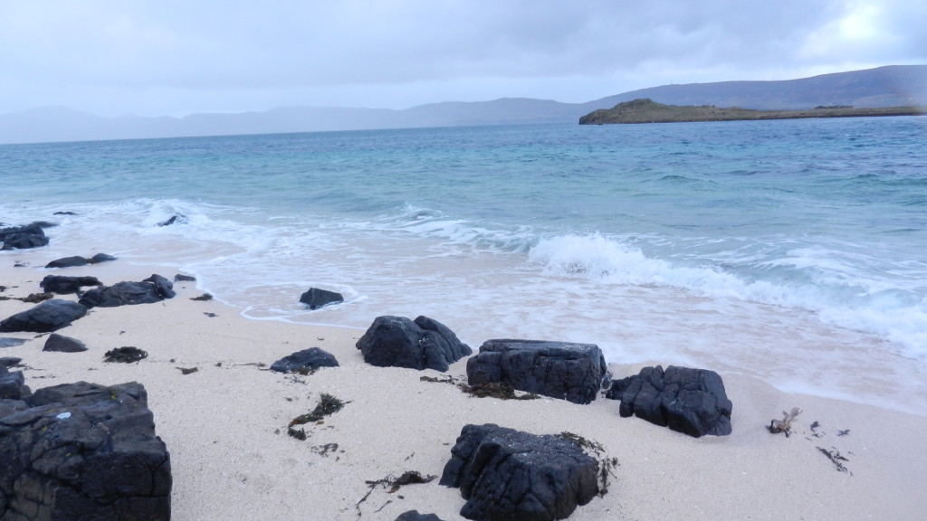 Skye's white coral beaches near Dunvegan