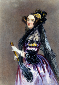Ada Lovelace Alfred Edward Chalon [Public domain], via Wikimedia Commons