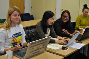 Women-and-Relgion-Edit-a-thon at New College. Photo by Dr Alexander Chow. CC-BY-SA