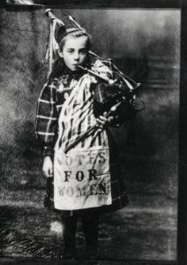Photo of Bessie Watson, Scottish Suffragette, aged 9